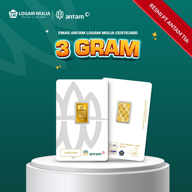 Emas Antam 3 Gram