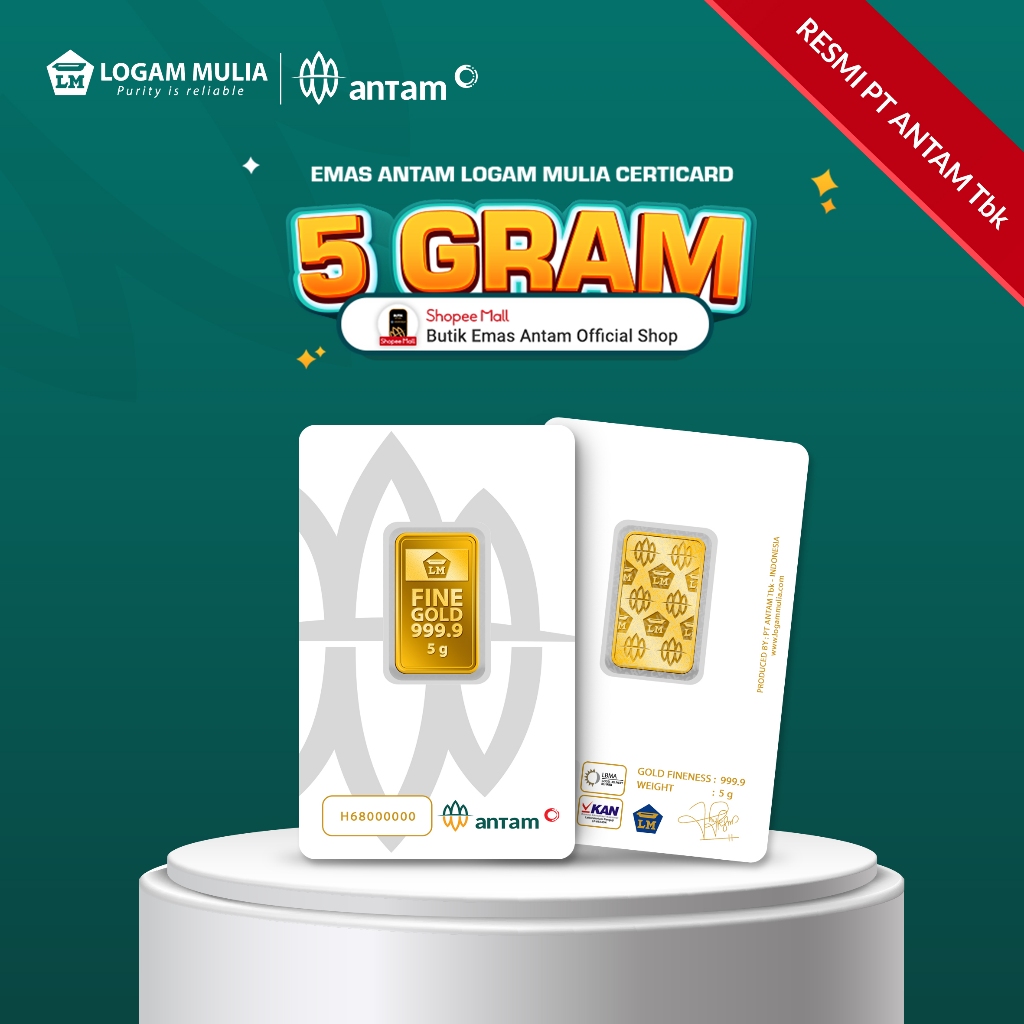 Emas Antam 5 Gram